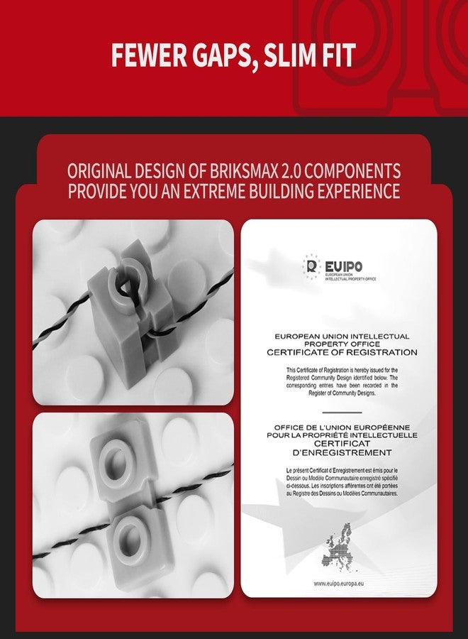 بريكسماكس طقم إضاءة BRIKSMAX 2.0 لمدمرة النجوم الإمبراطورية من ليغو - إضاءة LED مبتكرة متوافقة مع ليغو ستار وورز 75394 - مجموعة ليغو غير متضمنة - Image 5